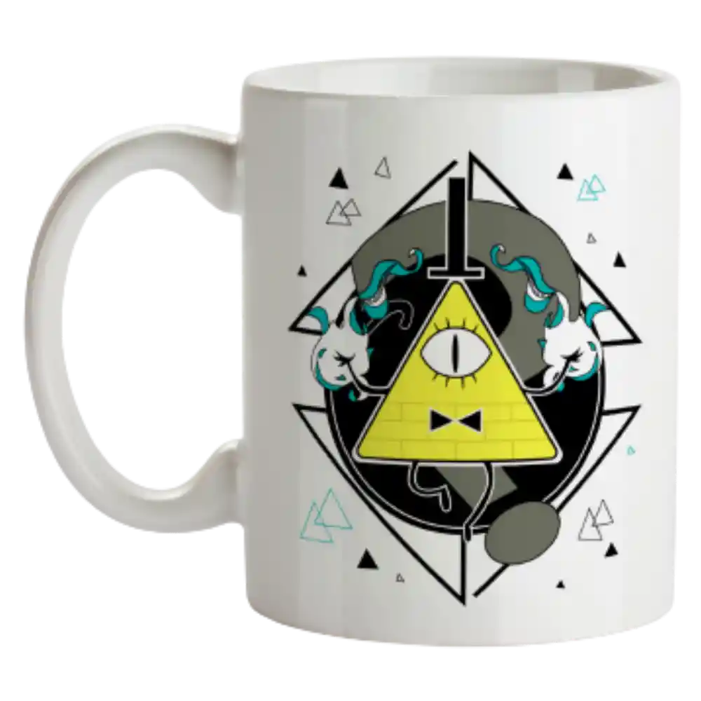 Mug Bill Cipher Gravity Falls