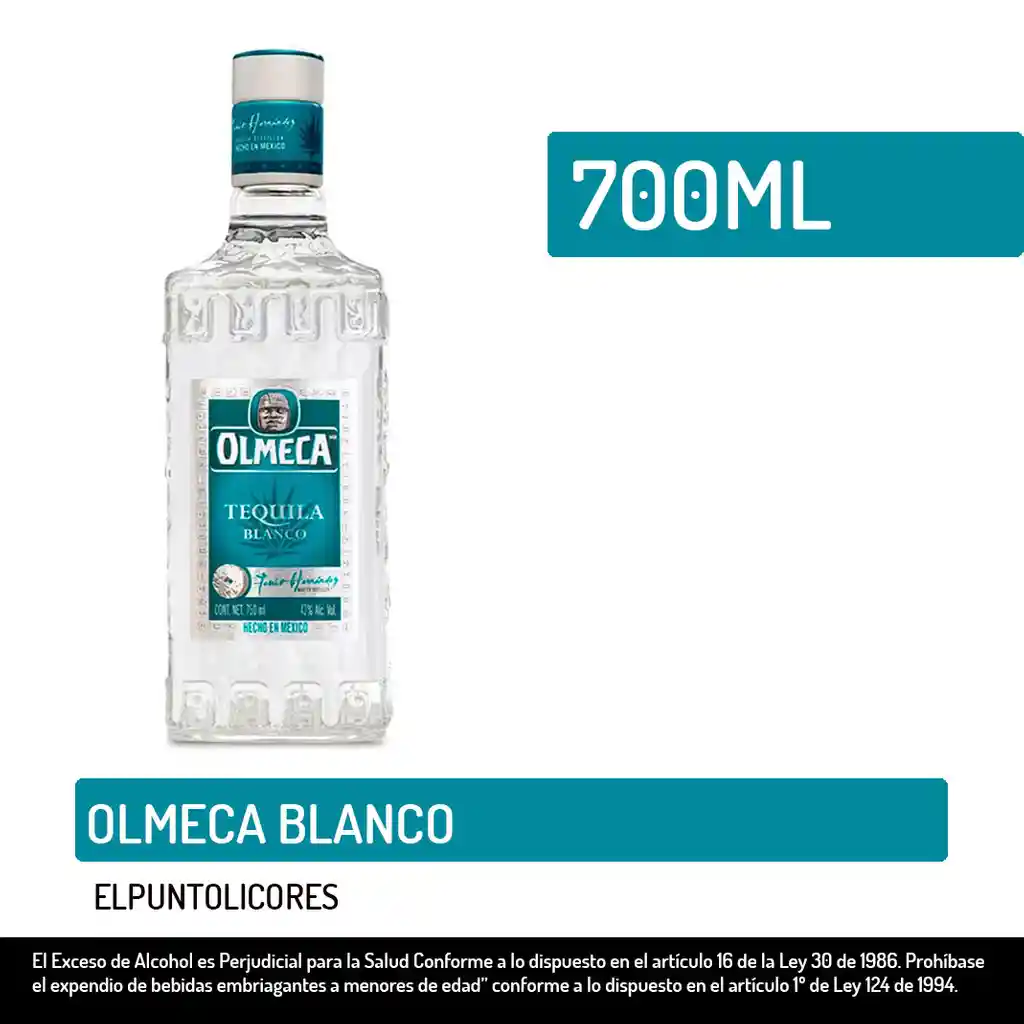 Olmeca blanco x 700 ml