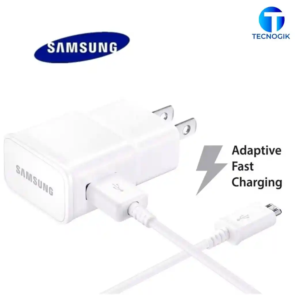 Samsung Cargador Carta Rapida Puerto V8 Blanco