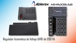 Regulador automático de voltaje AB-R1208USB Ablerex
