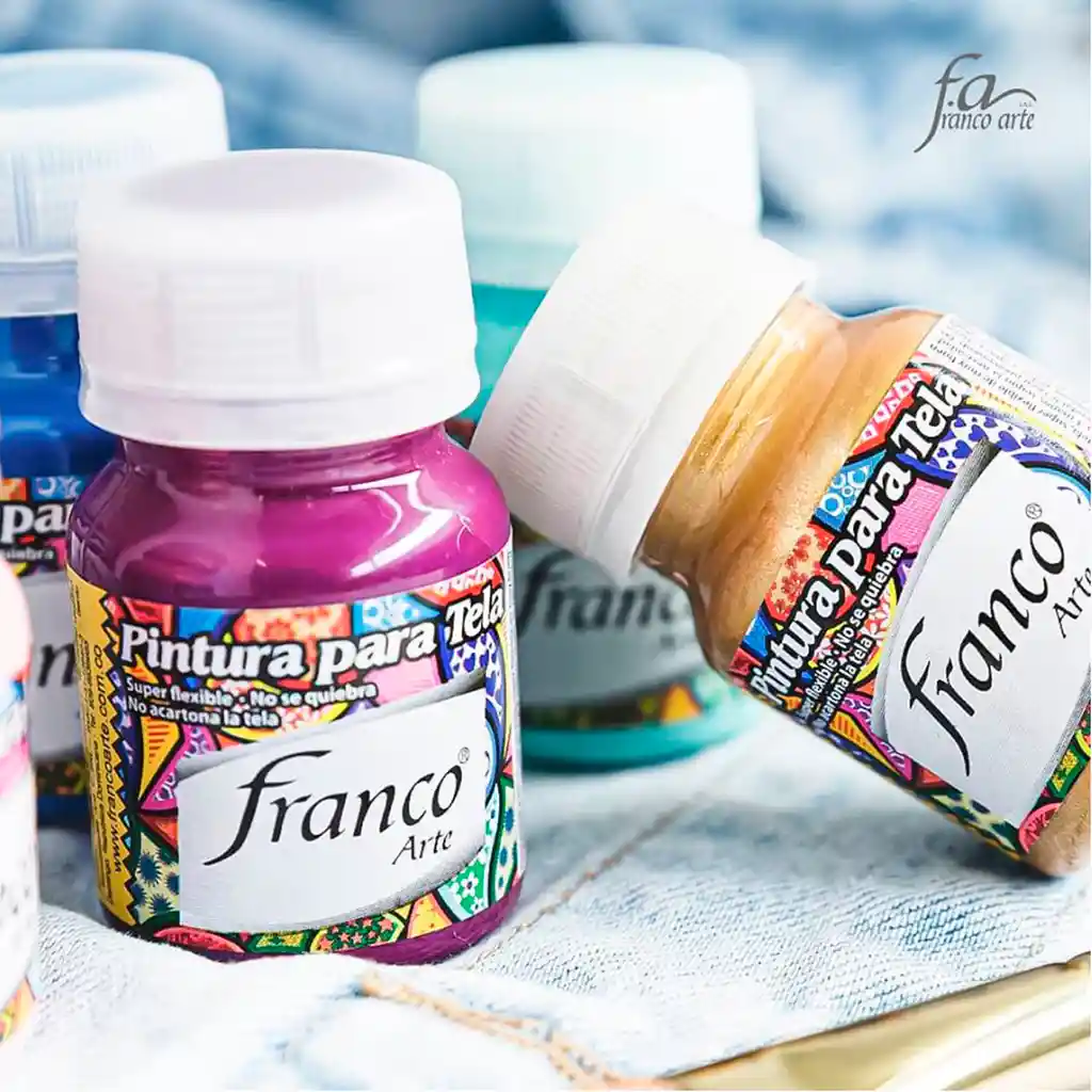 Franco Arte Pintura Para Tela X 30 Ml Unidad -