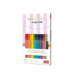 Scribe Kit De Colores X 30 In Colors Doble Punta /