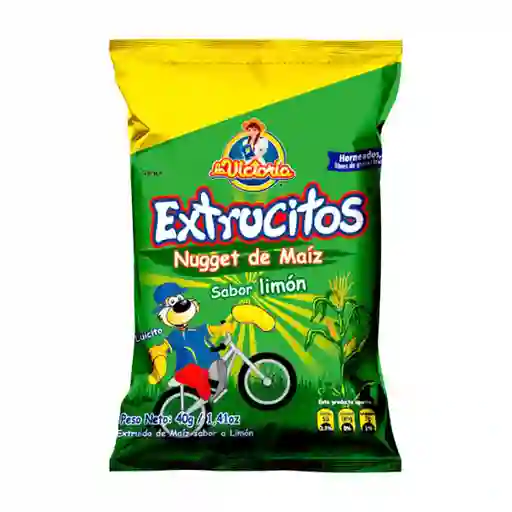 Extrucitos Snack Nugget de Maíz Sabor Limón