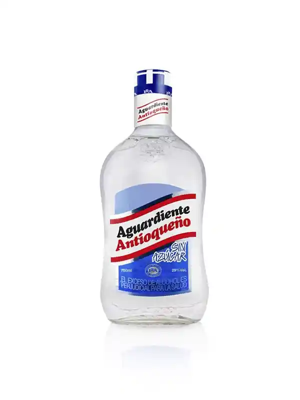 AGUARDIENTE ANTIQUEÑO SIN AZUCAR 750ML