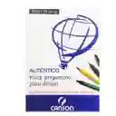 Block Pergamino Para Dibujo De 1/8 115 Gr X 25 Hojas.