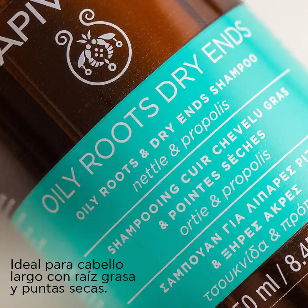 Apivita Shampoo Oily Roots & Dry Ends