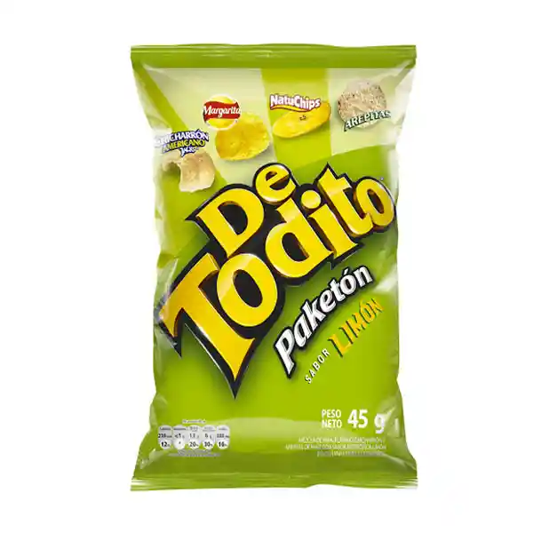   De Todito  Personal Limon  45 G 