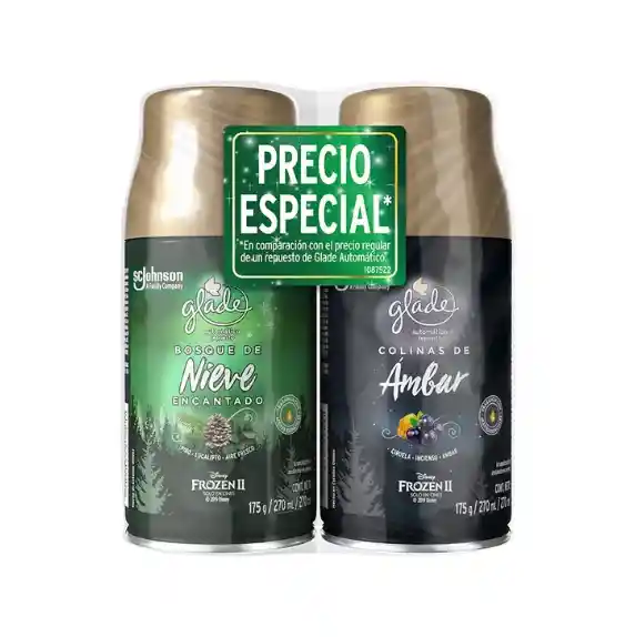 Glade Ambientador x 2 Unidades