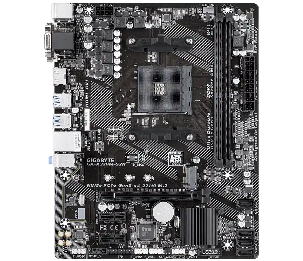 Gigabyte Board A320M S2H