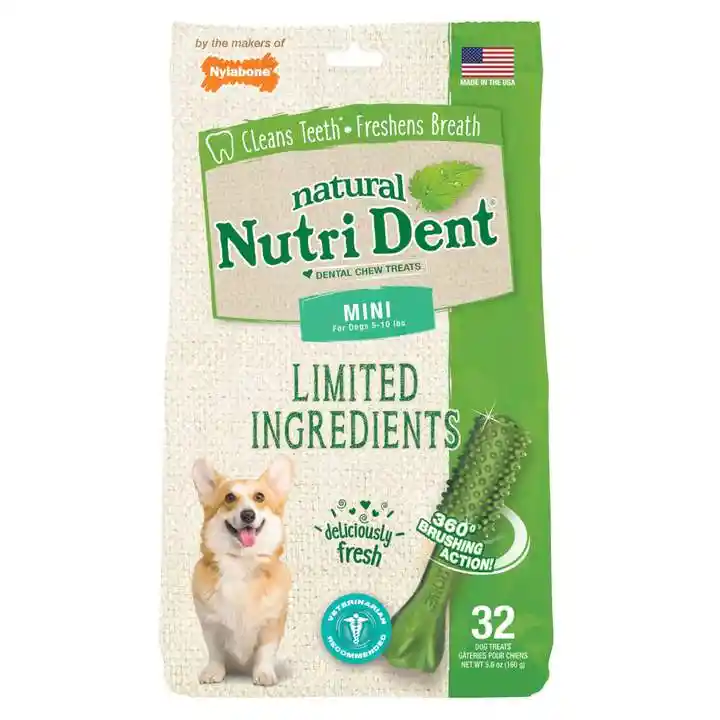 Nutri Dent aliento fresto tamaño mini