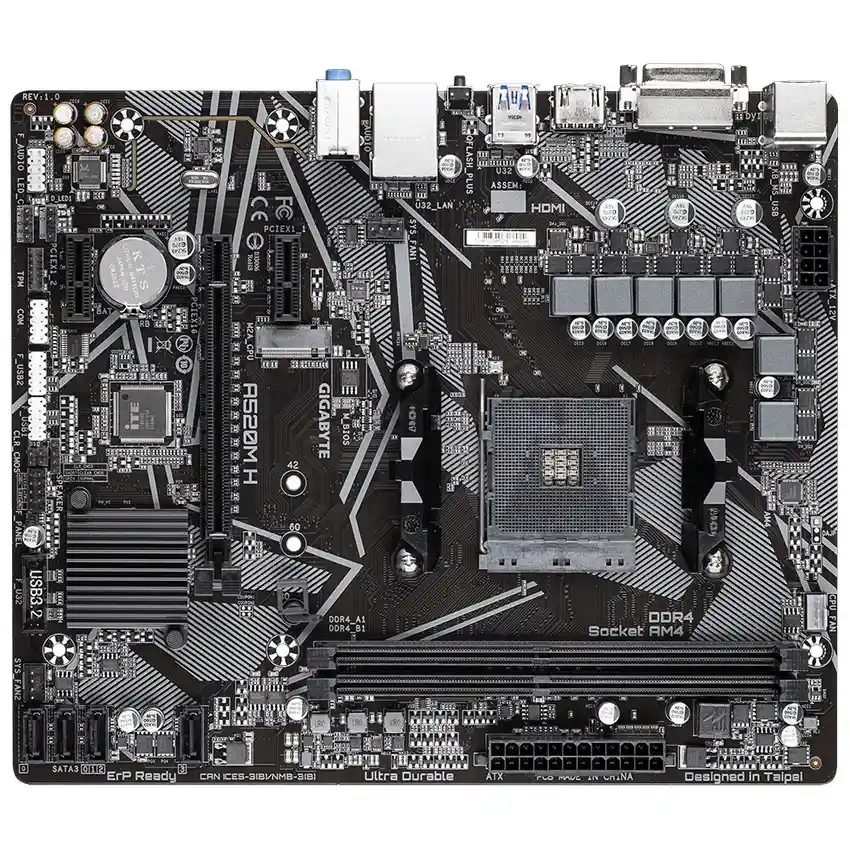 Gigabyte Board A520M H