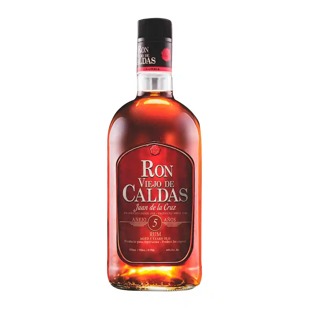  Ron Viejo De Caldas 5 Anos  750 Ml 