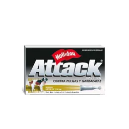 Attack Antipulgas Para Perro >35 - 60 Kg 1 Pipeta