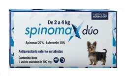 Spinomax Dúo Antiparasitario Perros de >2 - 4 Kg