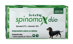Spinomax Dúo Antiparasitario Externo para Perro de 4 a 9 Kg 