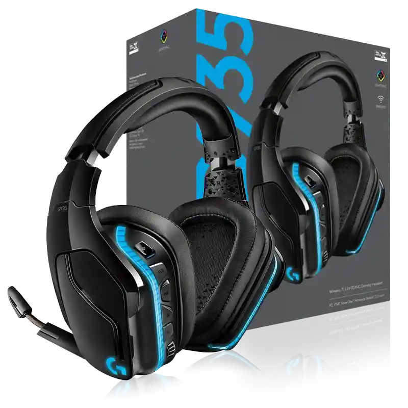 Logitech Diadema Gamer Inalámbrico G935 7.1