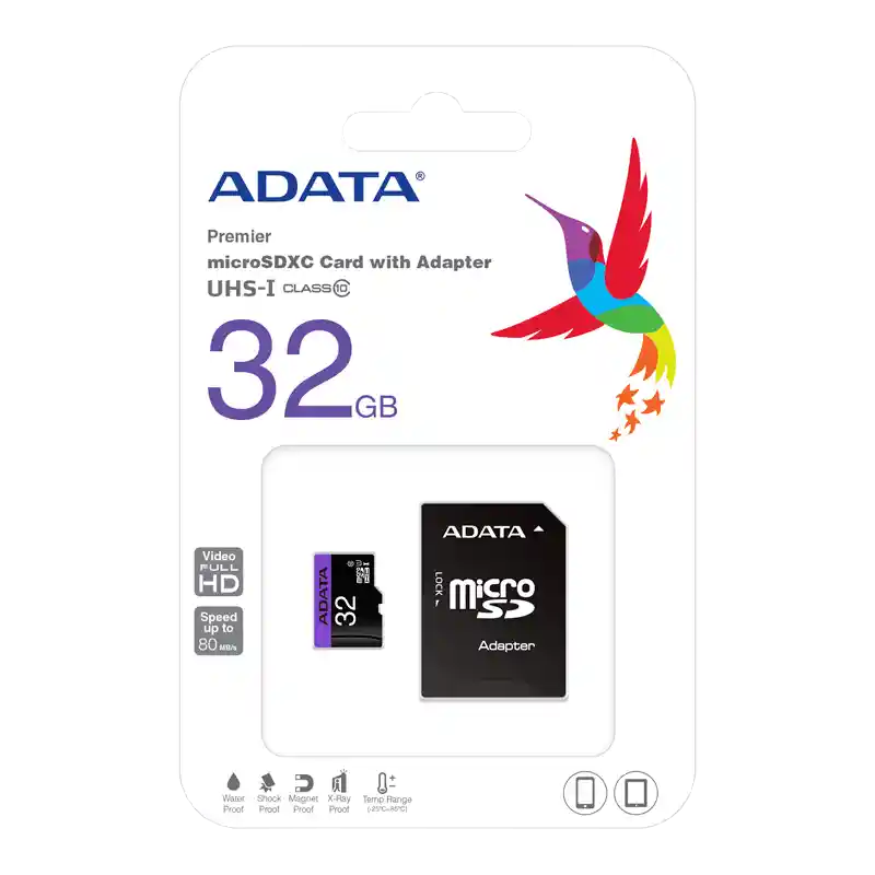Adata Memoria Micro Sd 32Gb Premier Microsdhc/Sdxc Uhs-I Clase 10