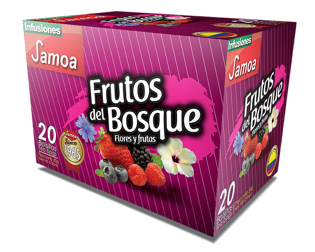 Samoa Infusión Frutos del Bosque 30 g