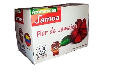 Samoa Infusión de Flor de Jamaica 20 x 0.9 g