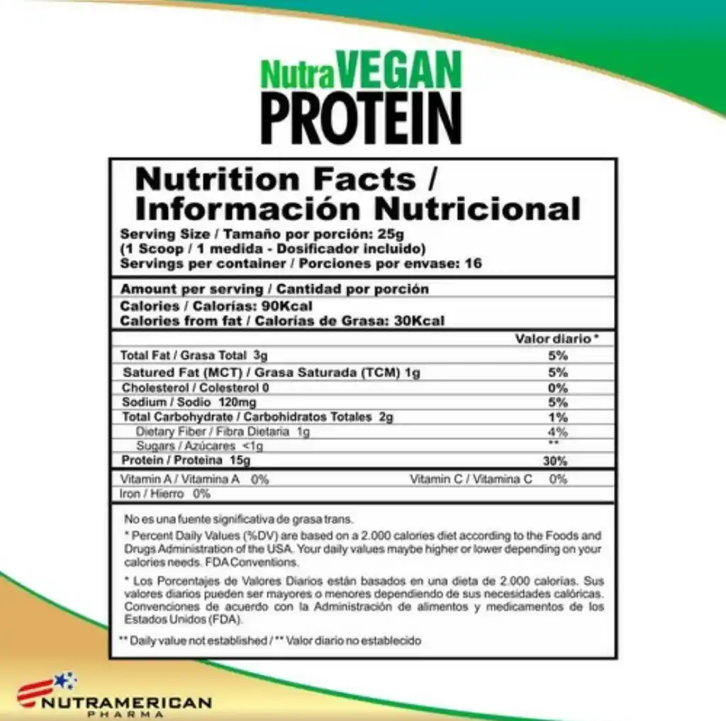 Nutra vegan protein