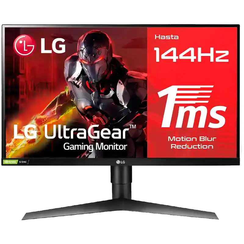 Lg Monitor Gamer 27" Ultragear Ips Fhd Hdr10 27Gl650F-B 1Ms (Mbr) 144Hz