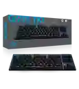 Teclado Gamer Inalámbrico Logitech G915 Tkl Lightspeed Rgb Negro