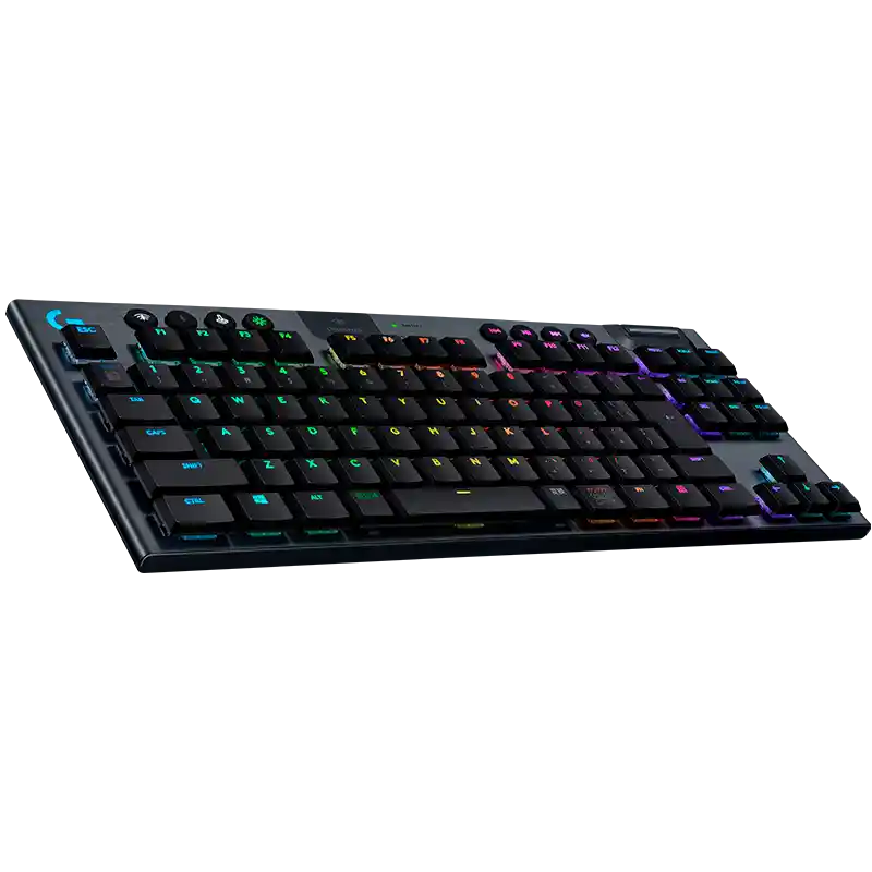 Teclado Gamer Inalámbrico Logitech G915 Tkl Lightspeed Rgb Negro