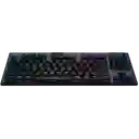 Teclado Gamer Inalámbrico Logitech G915 Tkl Lightspeed Rgb Negro