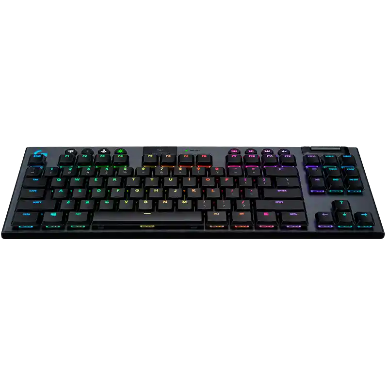 Teclado Gamer Inalámbrico Logitech G915 Tkl Lightspeed Rgb Negro