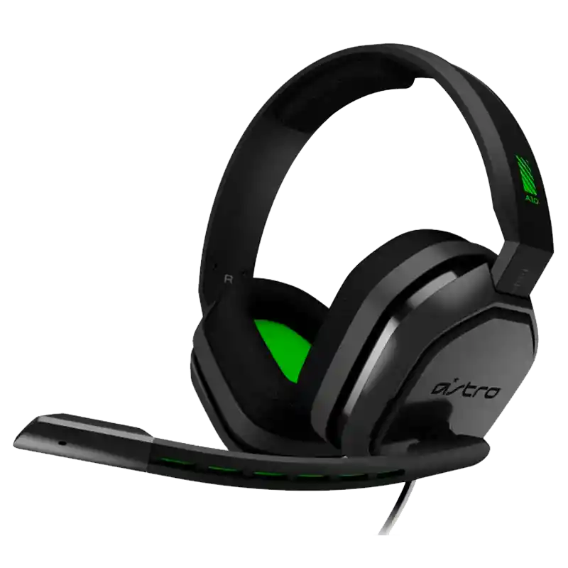 Mac Diadema Gamer Astro A10 Xbox/Pc/ Negro & Verde