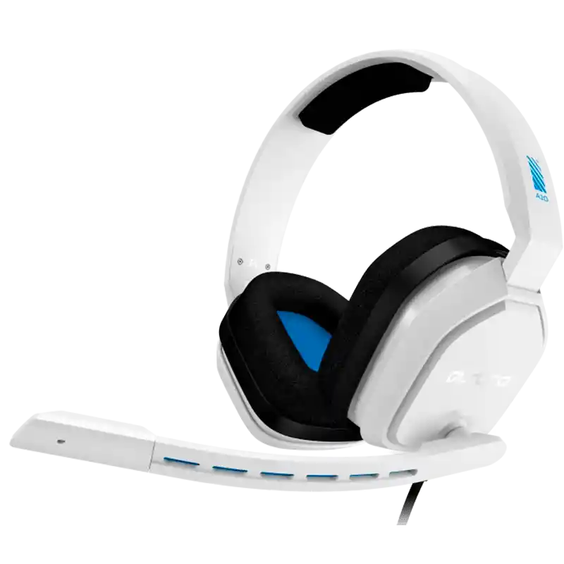 Mac Diadema Gamer Astro A10 Ps4/Pc/ Blanco & Azul