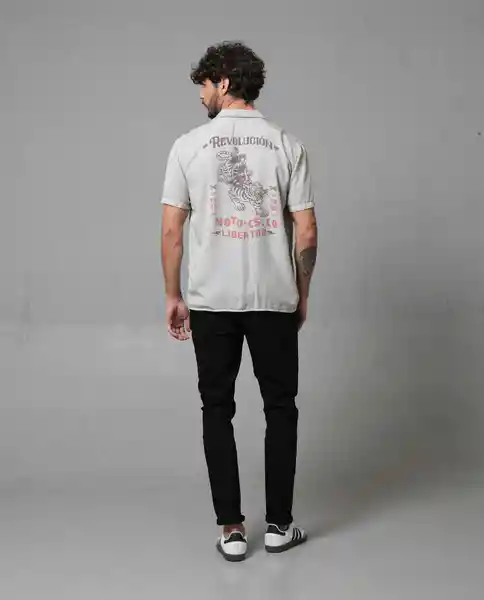 Camisa Hombre Gris XXL 112 112G020_GRI154704 Rifle