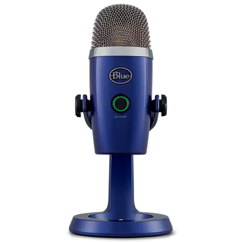 Microfono Streamer Blue Yeti Nano Blue