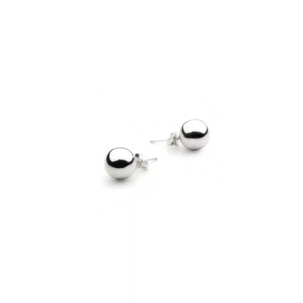 ARETE BALIN PLATEADO 5MM