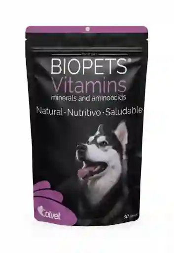 Bio Pets Vitaminas Minerales y Aminoacidos Gomas 60 g