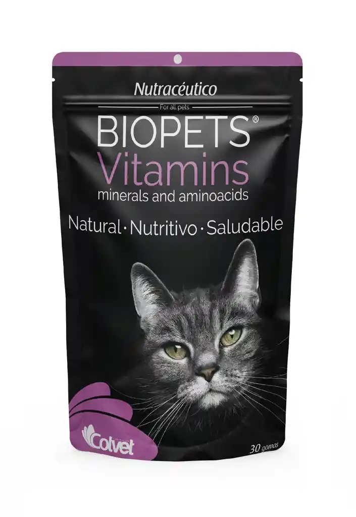 Bio Pets Vitaminas Minerales y Aminoacidos Gomas 60 g