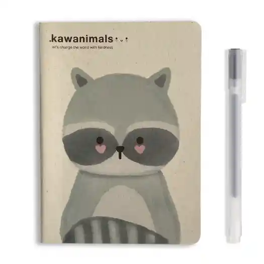 Libreta Ecológica Tanuki El Mapache