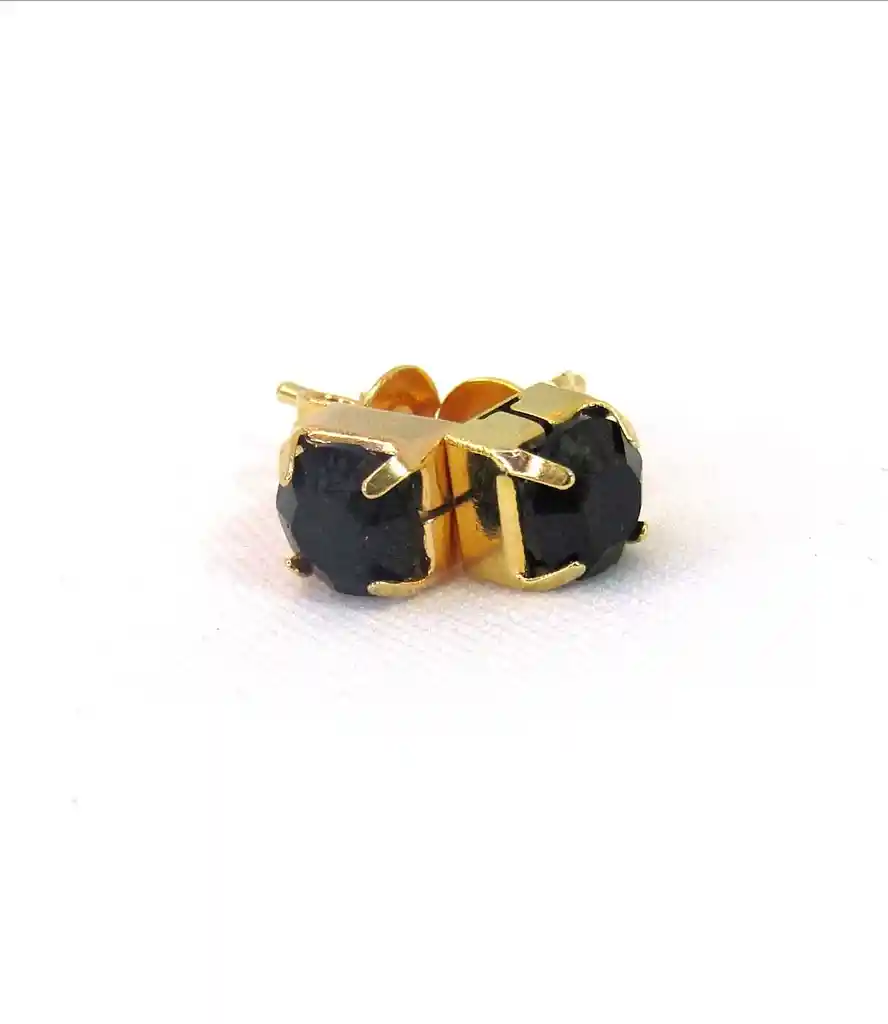 ARETE EN ACERO CIRCON NEGRO 
