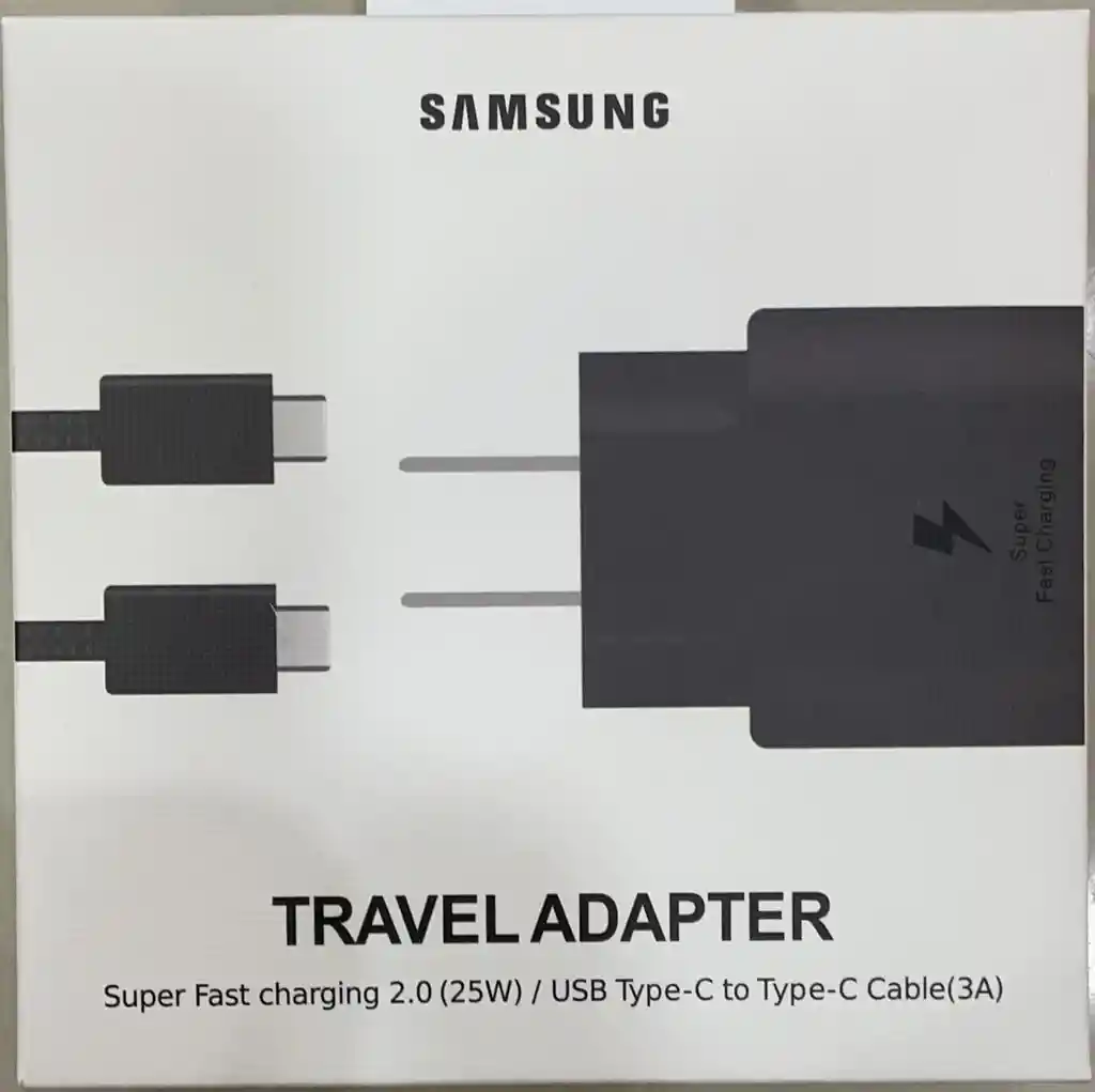 Samsung Cargador Tipo C - Tipo C Carga Rapida 25W Original