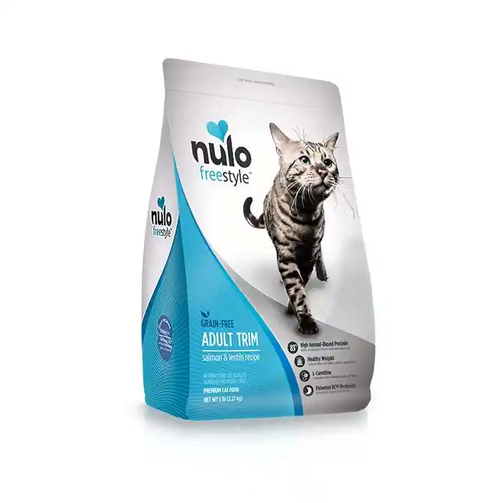 NuloCat Fs Grain Free Trim Peso Saludable Salmon & Lentils 5Lb