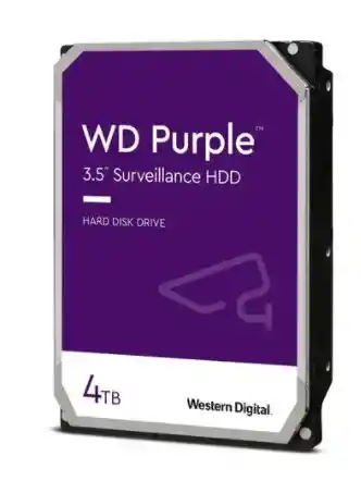 Western Digital Disco Duro Internowd Purple Surveillance Wd40Purz 4Tb Purpura
