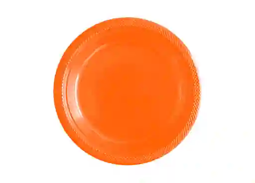 Sempertex Plato Deluxe Unicolor Naranja Grande 9