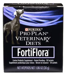Probioticos Fortiflora ProPlan para perros 1 caja x 30 sobres