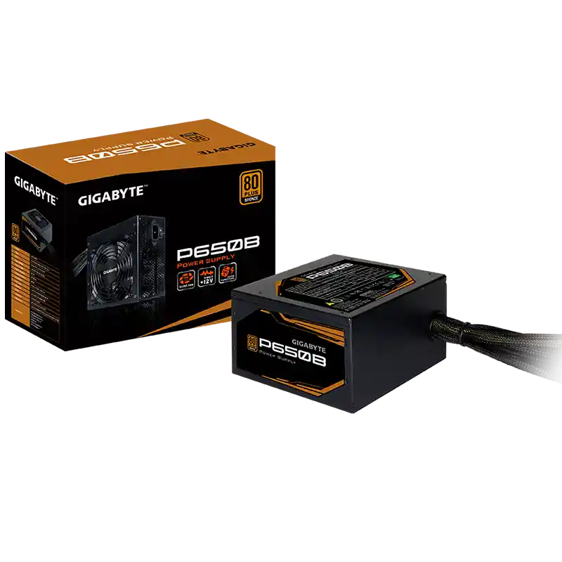 Gigabyte Fuente De Poder P650B 650W 80 Plus Bronze