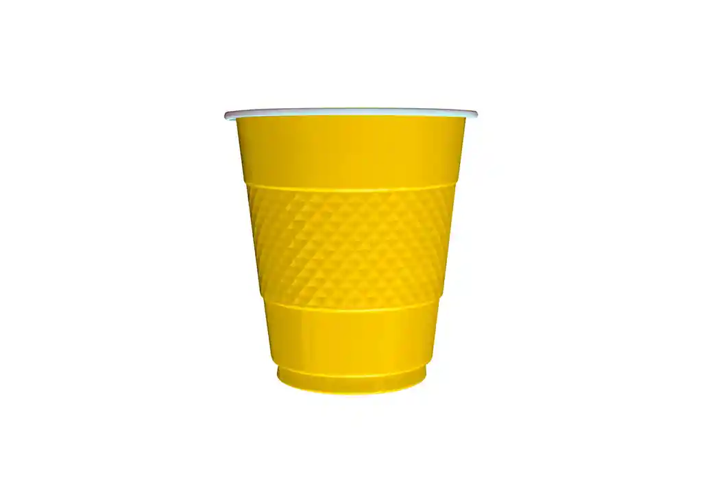 Sempertex Vaso Deluxe Unicolor Amarillo 7Oz