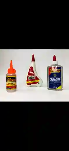 Pegante Kit Trio + Silicona Liquida + Glue Transparente
