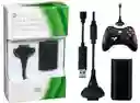 Xbox Kit Carga Y Juega Para Control 360 Pila Bateria Y Cable