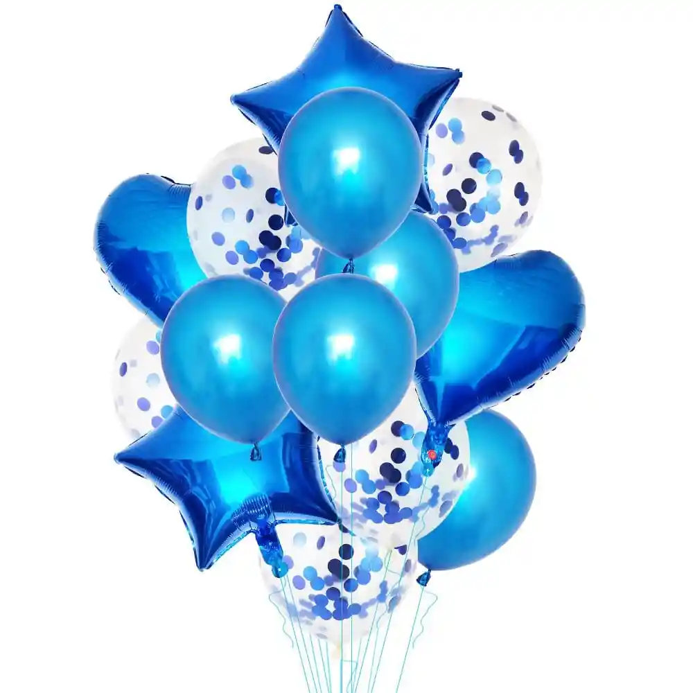 Buquet X 14 Azul