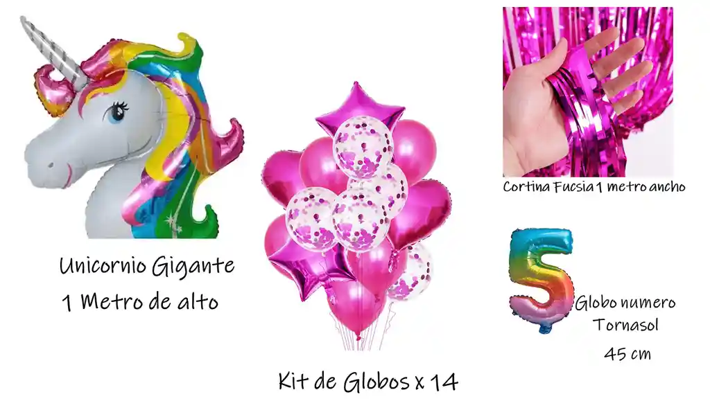 Kit De Fiesta Unicornio 