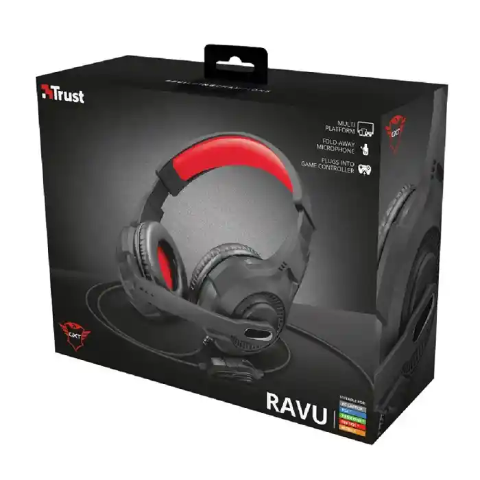 Trust Diadema 22450 Gamer Gxt 307 Ravu 3.5 Mm Pcla